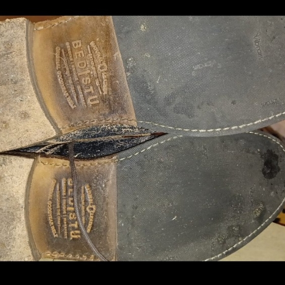 BED STU BROWN DISTRESSED COBBLER SERIES BOOT. - Picture 13 of 14